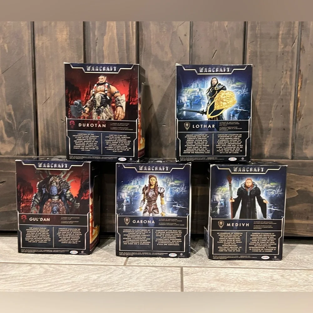 World of Warcraft 6” action figure bundle of 5 toy - Picture 2 of 7